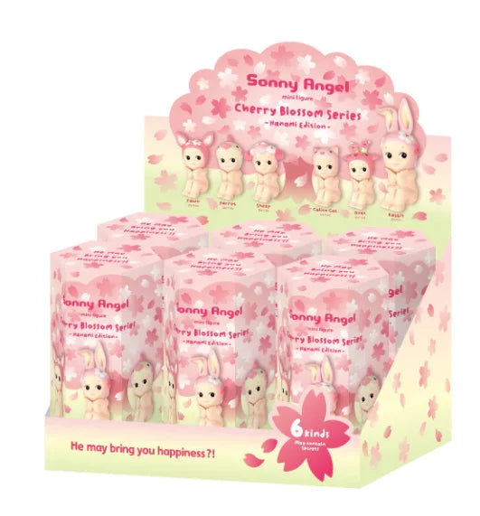 Sonny Angel – Cherry Blossom 🌸👼 | Blind Box Figurine Collectible